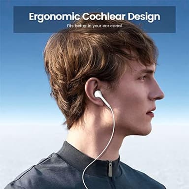2 Pack-USB C Headphones Wired for iPhone 16/15, Type C Earphones with Microphone & Remote Noise Cancelling Earbuds for iPhone 15 Pro Max, iPad, Galaxy S23/S22/S21/S20/Ultra Note 10/20, Pixel 7/6/5/4 - Image 6