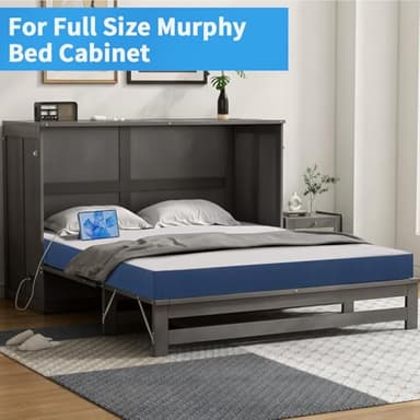 Folding Mattress Full Size,6 inch Memory Foam Tri Portable Trifold Mattress Topper Full with Breathable & Washable Cover, Foldable Guest Bed for Camping (52"×73"×6") - Image 6