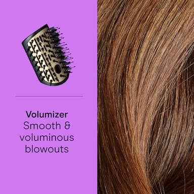 Infiniti PRO by CONAIR DigitalAIRE Hair Dryer Drying Wand, Straightener and Styler, Ionic All-in-One Digital Motor Blow Dryer, Includes 4 High-Performance Attachments, Dark Blue - Image 10