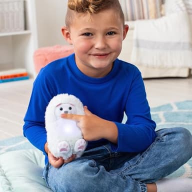 Curlimals Arctic Glow - Perry Polar Bear - Interactive Plush - Image 5