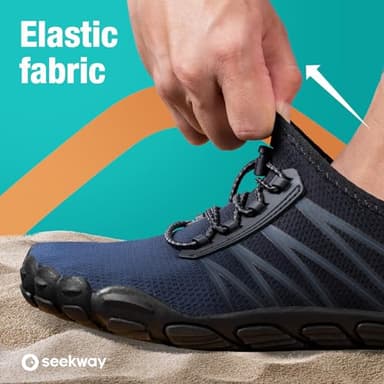 SEEKWAY Water Shoes for Women Adult Quick-Dry Aqua Sock Barefoot Men for Beach Swim River Pool Lake Hiking Kayaking Surfing - Image 4