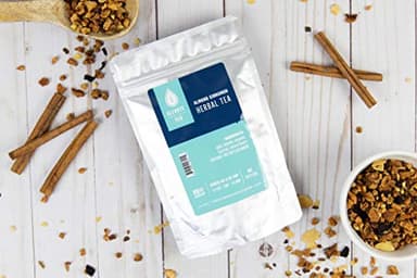 Elevate Tea Apple Cinnamon Tea - Loose Leaf Herbal Tea, Caffeine Free, 3 oz Pouch - 30 Cups, Hot & Iced Tea, No Artificials - Image 3