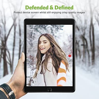 apiker 2 Pack Screen Protector for iPad 9th 8th 7th Generation 10.2 Inch, Tempered Glass Film for iPad 9 8 7 (2021/2020/2019), Case Friendly, Apple Pencil Compatible, High Response - Image 5