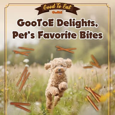 Gootoe Chicken Dog Treats – Chicken Sticks with Sweet Potato 1.5 lb – All Natural, Grain-Free, Low Fat, Premium Training Chews, Healthy & Easily Digestible - Image 7