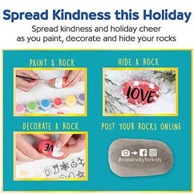 Creativity for Kids Rock Painting: Christmas (Ages 6+) - Image 6