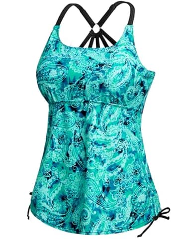 Holipick Womens Tankini Swim Top Only Tankini Bathing Suit Tops No Bottom - Image 2