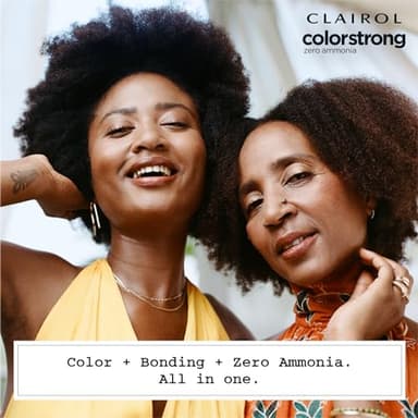 Clairol ColorStrong Permanent Zero Ammonia Hair Dye, 6.4 Light Copper Brown - Red Desert Hair Color, Pack of 1 - Image 8