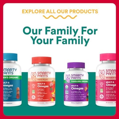 SmartyPants Organic Prenatal Vitamins for Women, Multivitamin Gummies: Probiotics, Biotin, Methylfolate, Omega 3 (ALA), Vitamin D3, C, Vitamin B12, B6, A, K2 & Zinc, Choline, 120 Count (30 Day Supply) - Image 10