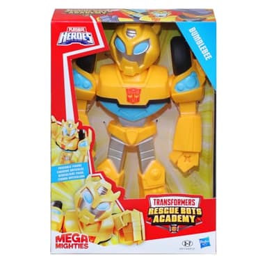 Transformers Playskool Heroes Rescue Bots Academy Mega Mighties Bumblebee Collectible 10" Robot Action Figure, Toys for Kids Ages 3 & Up (Amazon Exclusive) - Image 3