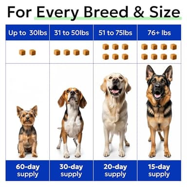 BARK&SPARK Dog Vitamins & Supplements - Multivitamin Chewable Treats for Dogs - Glucosamine Chondroitin for Joint Support + Omega for Skin & Coat + Probiotics - Multi Vitamin for Pets Health - 120Ct - Image 8