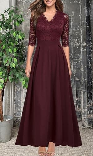 REPHYLLIS Wedding Guest Dresses for Women Prom Maternity Formal Dresses M - Image 2