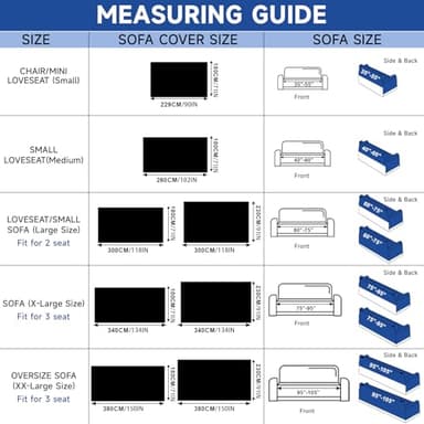 VClife Boho Couch Cover Chenille Couch Cover for 2 Cushion Couch, Dog Sofa Cover with Tassel Washable Loveseat Cover, Non Slip Couch Covers for Sectional Sofa Living Room Furniture Protector, 71x118 - Image 2