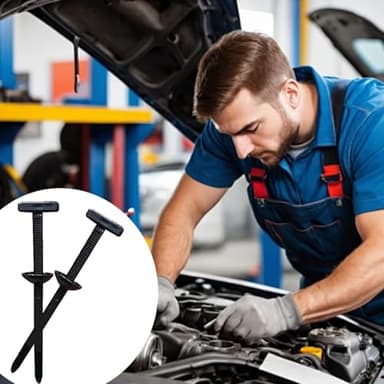 Nylon Universal Cable Tie Buckle, 2025 New Heavy Duty Self-Locking Nylon Zip Ties Holder, Car Plastic nylon Zip Ties, Multipurpose Plastic Cable Ties Tool for Car Daily Repair Quick Fix(100pcs) - Image 2