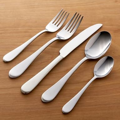 Oneida Icarus 45-Piece Flatware Set, Service for 8, Silver - Image 8