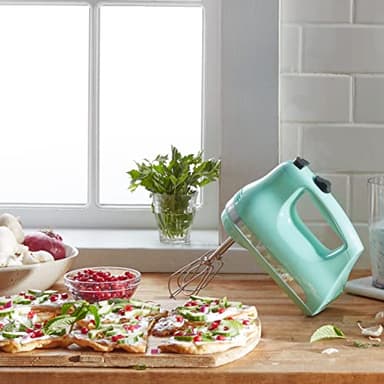 KitchenAid 5 Ultra Power Speed Hand Mixer - KHM512, Ice Blue - Image 5