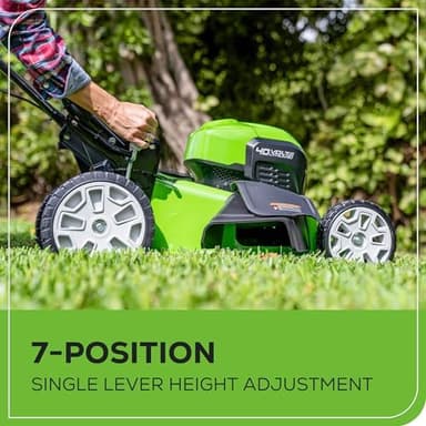 Greenworks 40V 21" Brushless Cordless (Smart Pace / Self-Propelled) Lawn Mower (75+ Compatible Tools), (2) 4.0Ah Batteries and Charger Included - Image 6