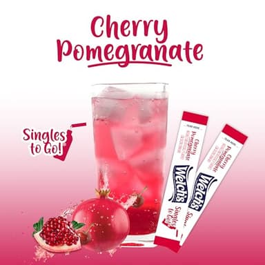 Welch's Singles To Go Variety Pack, Watertok Powdered Drink Mix, Includes 4 Flavors, Grape, Passion fruit, Strawberry Peach, Cherry Pomegranate, 1 Box (40 Servings) - Image 2