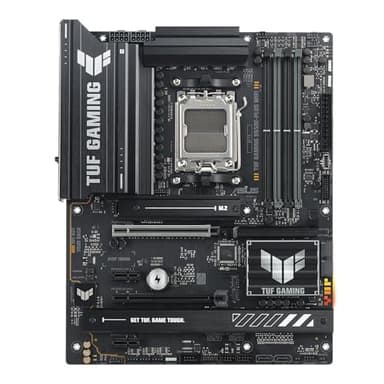 ASUS TUF Gaming B650E-PLUS WiFi AMD B650 ATX Motherboard, 12+2+1 80A DrMOS Power Stages, DDR5, PCIe 5.0 Ready, 3X M.2, Wi-Fi 6E, 2.5Gb LAN, DisplayPort, HDMI™, USB Type-C, BIOS Flashback, Aura Sync - Image 2