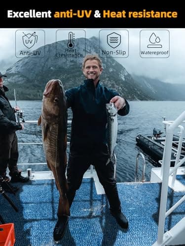 FOCEAN Boat Flooring EVA Foam Boat Decking Camo Marine Flooring Self-Adhesive Marine Mat for Motorboat RV Yacht Kayak, 94.5''x 47.2'', Camo Blue - Image 4