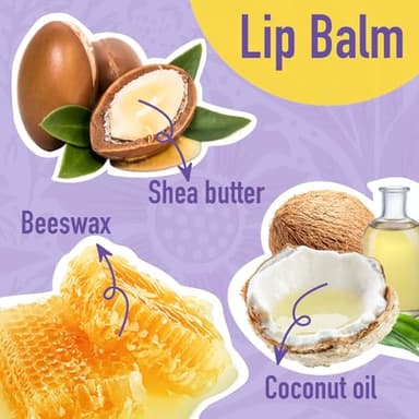 AZEN 24 Pack Lip Balm, Natural Lip Balm Bulk, Lip Care Product, Moisturizing Lip Balms for dry cracked lips - 12 Flavors - Image 5