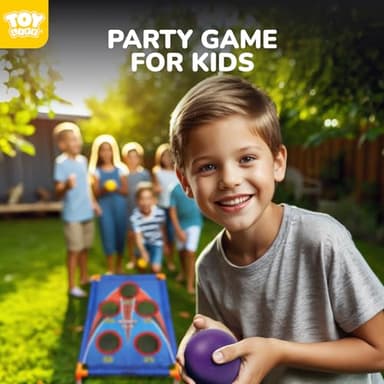 TOY Life Bean Bags Toss Carnival Games, Cornhole, Outdoor Toys for Kids Ages 4-8, Backyard Game Sports & Outdoor Play, Outside Toys for Ages 5-7, Family Lawn Yard Games Birthday Party, Gift for Boys - Image 8