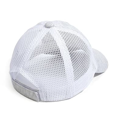 Toddler Baseball Hat Sun Protection Baby Boy Baseball Cap Adjustable Fit Mesh Baseball Hat Outdoor Beach Sun Cap for Kids Light Grey/Dark Grey - Image 4