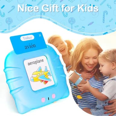 510 Spanish Flash Cards for Kids 2-4 Years,Pocket Speech for Toddlers,Autism Sensory Toys,Learning Montessori Toys,Speech Therapy Toys for Kids Toddlers - Image 6