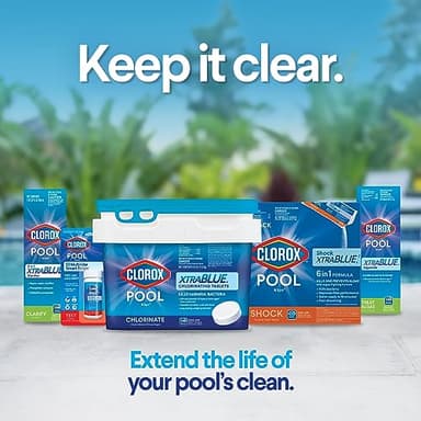 Clorox® Pool&Spa™ XtraBlue 3” Swimming Pool Chlorinating Tablets, Kills Bacteria & Stops Algae (25 LB) - Image 6