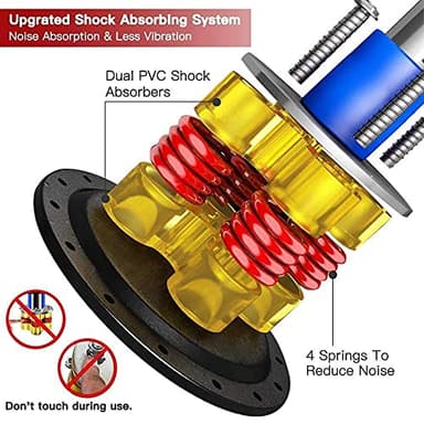 Dripex Freestanding Punching Bag 69''- 182lb Heavy Boxing Bag with Stand for Adult - Men Women Standing Boxing Bags for Home Gym - Image 4