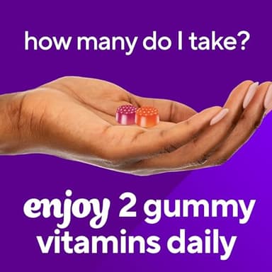 vitafusion Probiotic Gummy Supplements, Raspberry, Peach and Mango Flavors, Probiotic Nutritional Supplements With 5 Billion CFUs, 35 Day Supply, 70 Count - Image 8