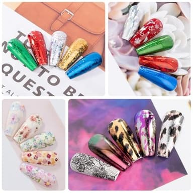 Beetles 15ml Nail Foil Glue, Foil Transfer Gel for Nails Stickers Transfer Nail Art Gel Nail Polish Soak Off LED Lamp Required Manicure DIY at Home Fall Nail Gifts for Women - Image 3