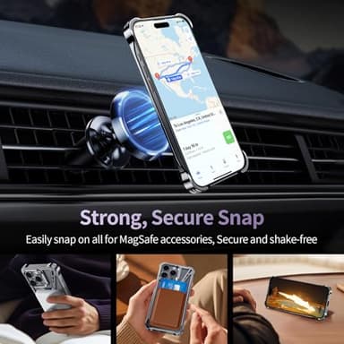 YOOVEI X Case for iPhone 16 Pro Max Case 6.9",with Kickstand 360°Rotatable Magnetic Ring Stand,[Compatible with MagSafe] Shockproof Aluminum Metal Phone Case Slim & Light Phone case,Gray - Image 3