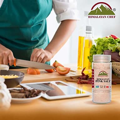Himalayan Chef Himalayan Salt, Fine Glass Shaker, 17.5 Oz - Image 5