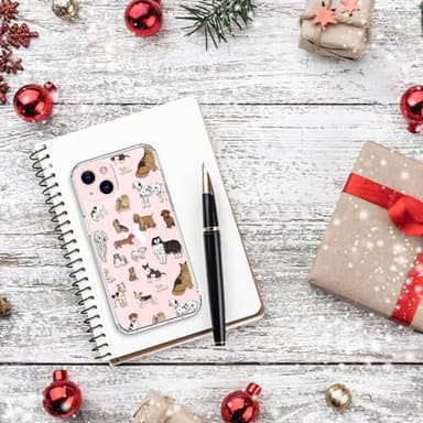 bicol Compatible with iPhone 15 Plus Case, Crystal Acrylic Clear with Fashionable Pattern Designs for Girls Women, Slim Fit Shockproof Protective Phone Cover 6.7 inch,Tropical Leaves - Image 6