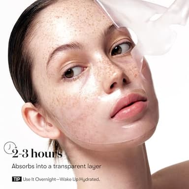 VT COSMETICS Collagen Reedle Shot 100 2-Step Hydrogel Mask(34.5gx4ea), Intensive Firming, Exosome 500Da Collagen, Fine Lines, Overnight Melting Mask, Korean Facial Mask, Pink Collagen - Image 5