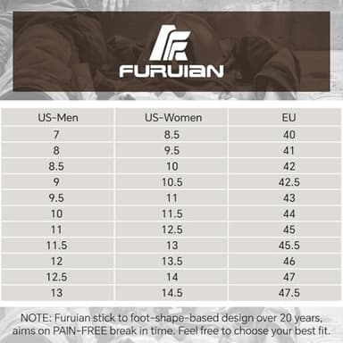 Furuian Steel Toe Boots for Men Women Comfortable Lightweight Work Boots for Men Slip Resistant High Top Steel Toe Safety Shoes Puncture Proof Indestructible Construction Boots - Image 7