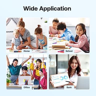 67XL Printer Ink Replacement for HP 67 Ink cartridges Black/Color Combo Pack Remanufactured for DeskJet 2700 2700e 2755e 2755 4155e Envy 6055e 6055 6000 6400 6455e 6475 6452 6458 (2 Packs) - Image 7