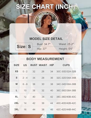 Blooming Jelly Womens One Piece Swimsuit Tummy Control Bathing Suit 2025 Sexy Flattering Cheeky High Cut Out Cute Ladies Swimwear (X-Large, Blue) - Image 6