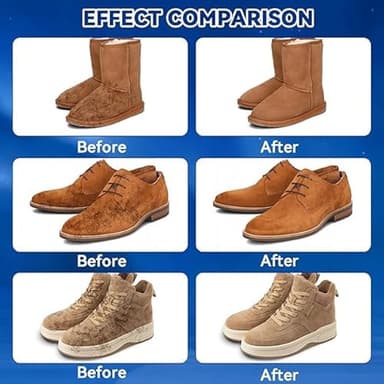 Halldeli Suede Shoe Cleaner, Premium Sneaker Cleaning Kit with Brush, Shoe Cleaner for White Sneaker, Suede, Leather (Suede Shoe Cleaner) - Image 2