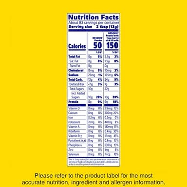 NESQUIK Chocolate Powder 6x38oz Canisters - Image 2