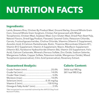 IAMS Proactive Health Minichunks Adult Dry Dog Food with Lamb & Rice, 30 lb. Bag - Image 5