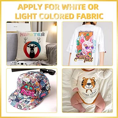 A-SUB Sublimation Paper 13x19 Inch 120GSM, 110 Sheets - Compatible with Inkjet Printers & Sublimation Inks, High Transfer Efficiency for T-Shirts, Mugs, Crafts - Image 4