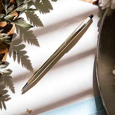 Cross Classic Century Refillable Gel Ink Rollerball Pen, Fine Rollerball, Includes Premium Gift Box - Black Lacquer - Image 7