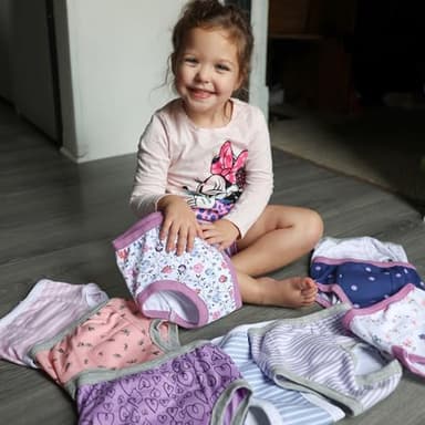 BIG ELEPHANT Potty Training Underwear - 10 Pack, 100% Cotton Absorbent Unisex Toddler Pee Pants for Boys Girls - Image 5