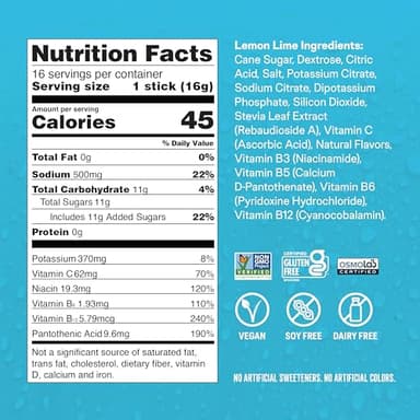 Liquid I.V.® Hydration Multiplier - Lemon Lime | Electrolyte Powder Drink Mix | 1 Pack (16 Servings) - Image 7