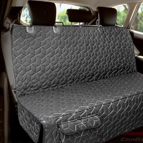 Meginc Dog Car Seat Covers for Back Seat, Waterproof Back Seat Covers for Ford Explorer/Subaru Outback/Honda Pilot, Heavy Duty Non Slip Back Seat Cover for Dogs in Car, Easy Clean Car Seat Protector - Image 1
