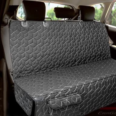 Meginc Dog Car Seat Covers for Back Seat, Waterproof Back Seat Covers for Ford Explorer/Subaru Outback/Honda Pilot, Heavy Duty Non Slip Back Seat Cover for Dogs in Car, Easy Clean Car Seat Protector - Image 1