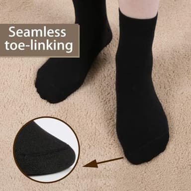 FGZ Women Thin Cotton Socks Soft Cozy Socks Cute Ankle Crew Socks 5 Pairs - Image 5