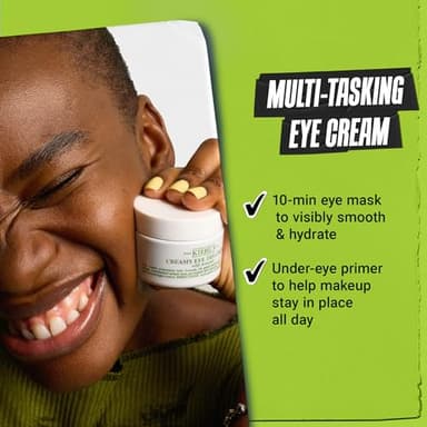 Kiehl's Avocado Eye Treatment, Nourishing and Hydrating Eye Cream, Avocado Oil and Caffeine to Energize and Invigorate Skin, Tired Eyes, 99% Naturally Derived Formula - 0.5 fl oz - Image 3