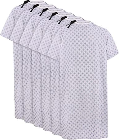 Utopia Care 6 Pack Unisex Hospital Gowns, Patient Gowns with Back Tie for Men and Women, Comfortably Fits Sizes up to 2XL - Image 1